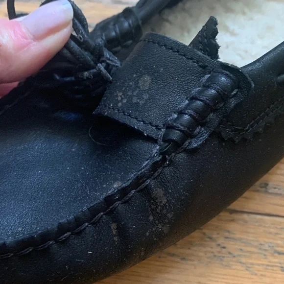 UGG Black Moccasin Loafers - Picture 5 of 5